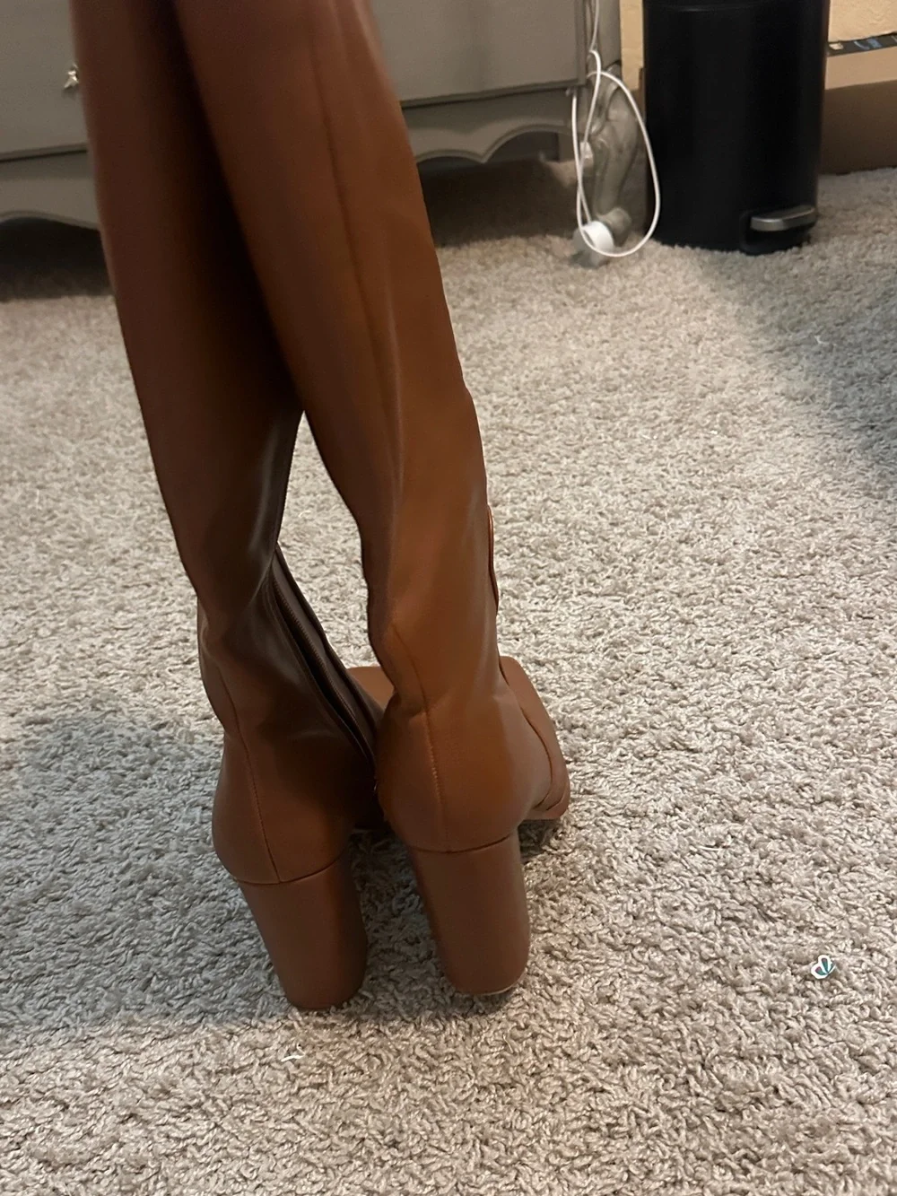 Square toe boots